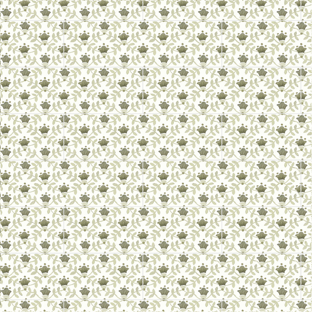 Bunny ceramic subway tile in repeat