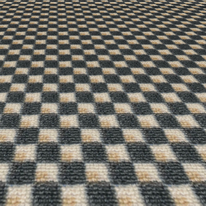 Geo Square Slate Broadloom – Mirth Studio