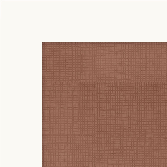 Rattan Cabinet Decals | Terracotta
