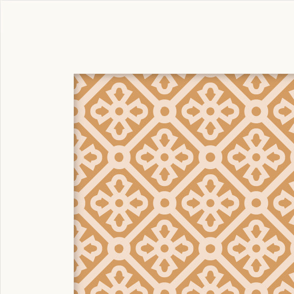Star Cabinet Decals | Terracotta
