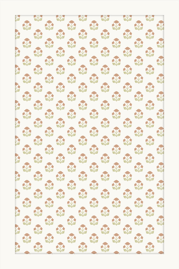 Block Print Cabinet Decals | Pink