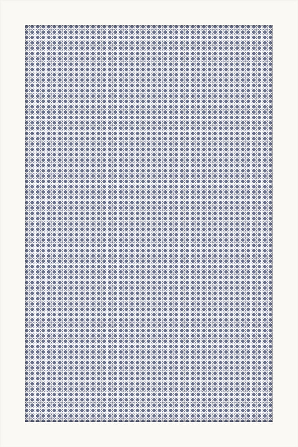 Cane Cabinet Decals | Blue