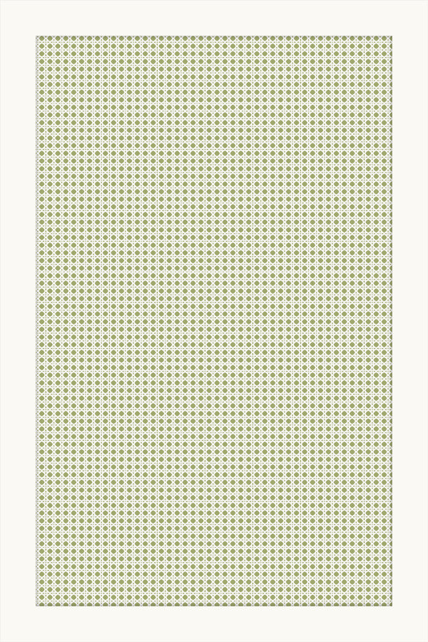 Cane Cabinet Decals | Green