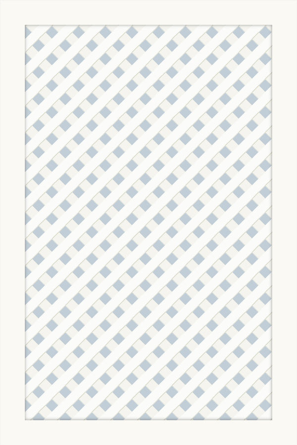 Lattice Cabinet Decals | Blue