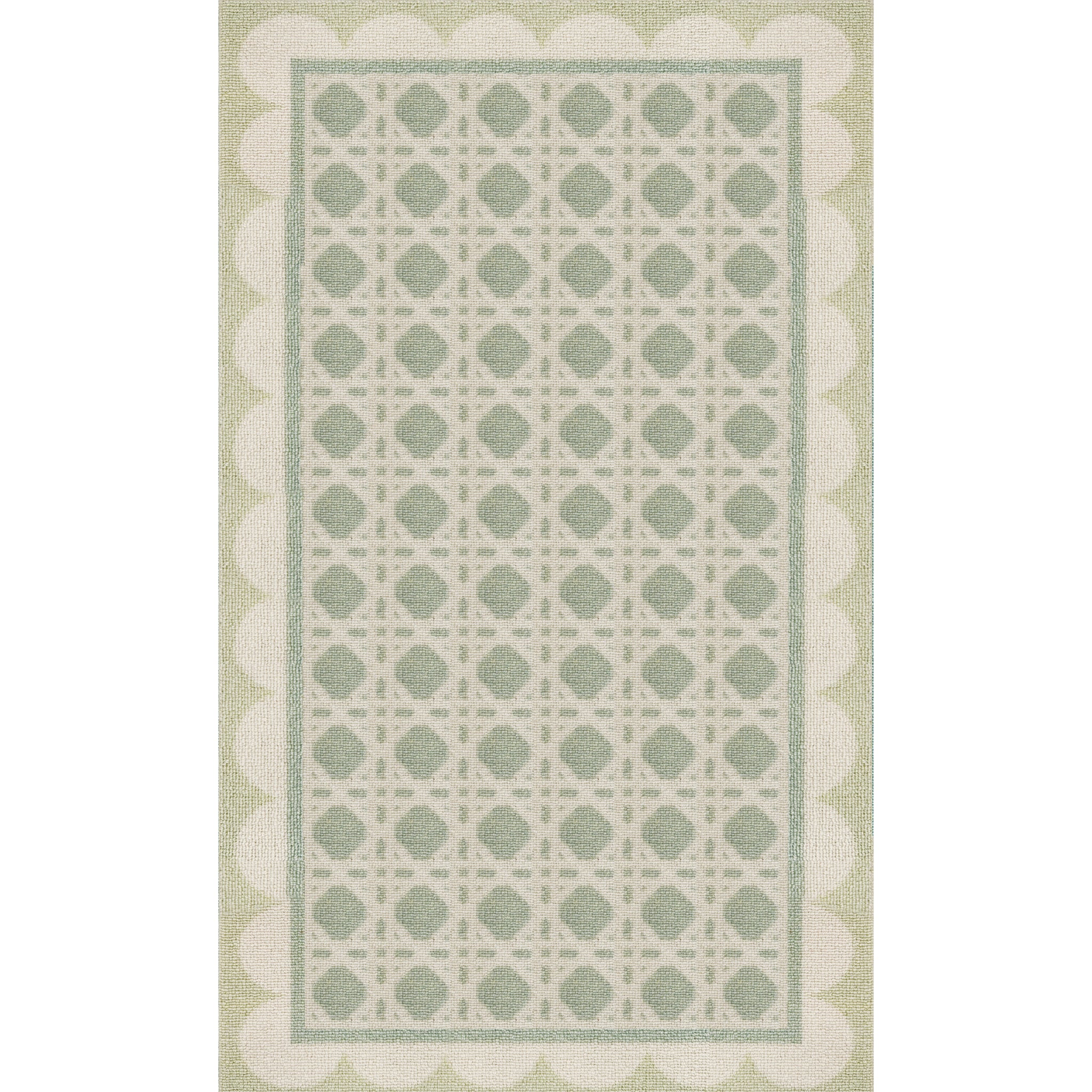Cane Mint Area Rug – Mirth Studio