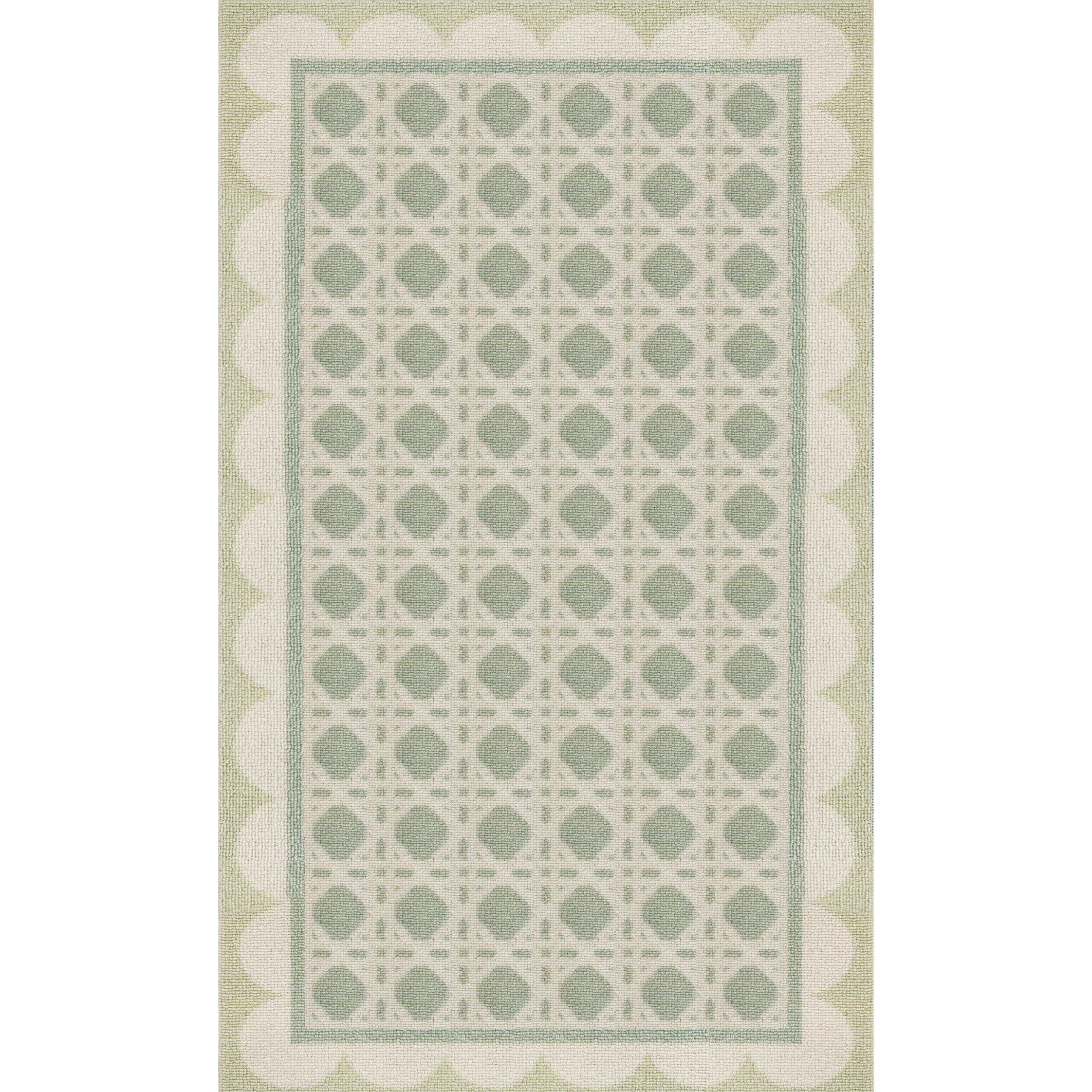 Cane Mint Area Rug – Mirth Studio