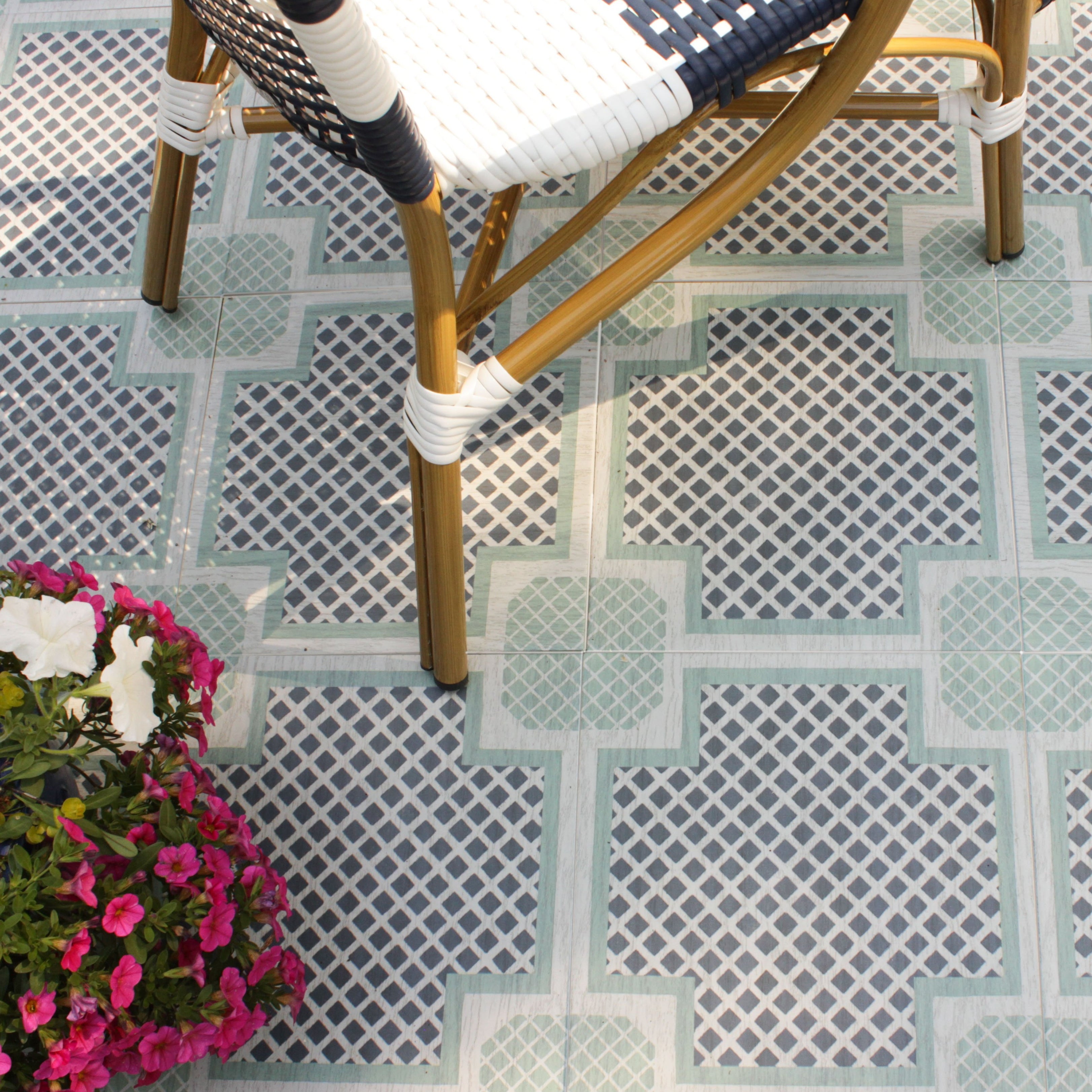 Palm Beach Patterned Tiles | Samples | Mirth Studio
